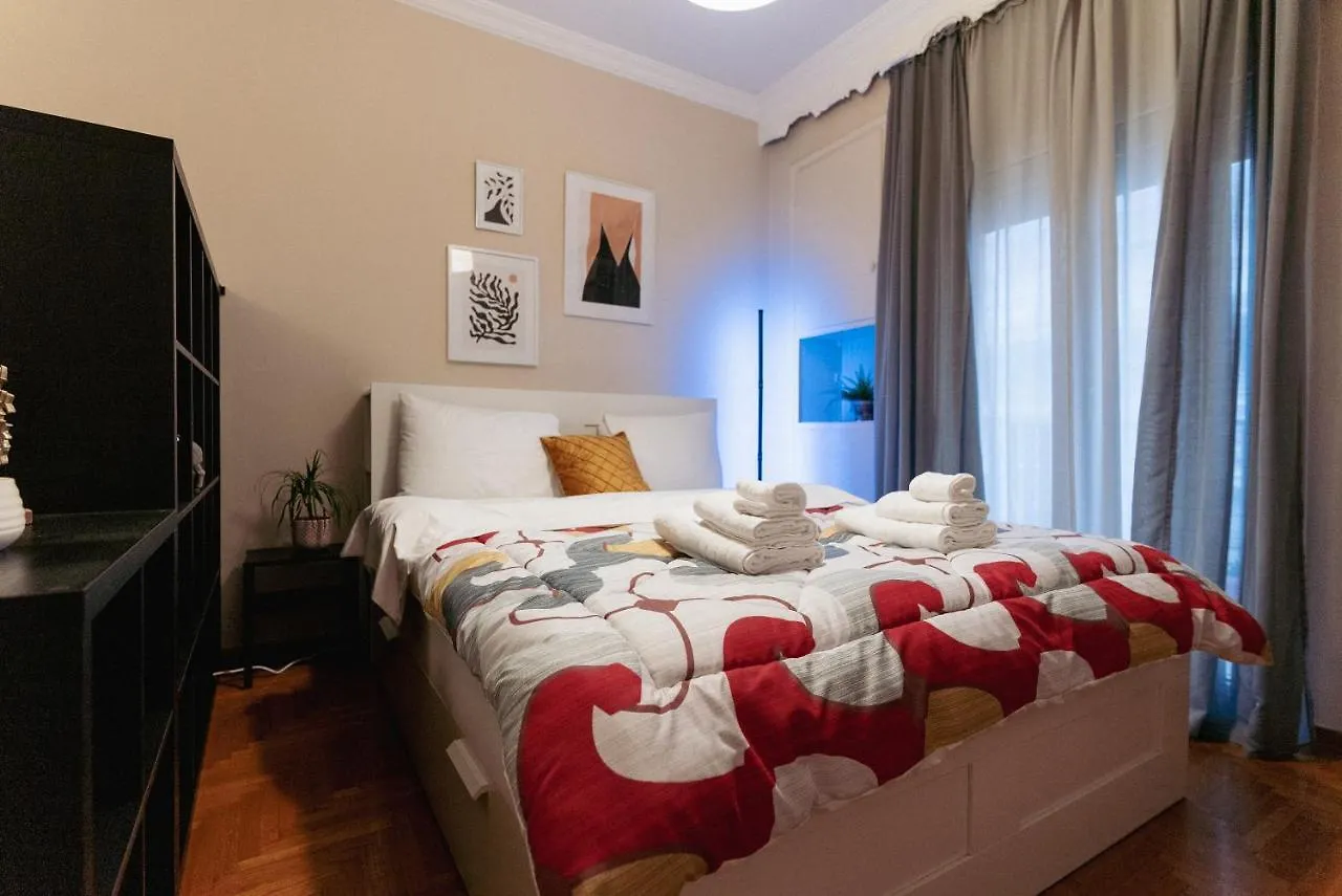 Charming 85Sqm Apartment With Panoramic City-Views 塞萨洛尼基 0*,  希腊